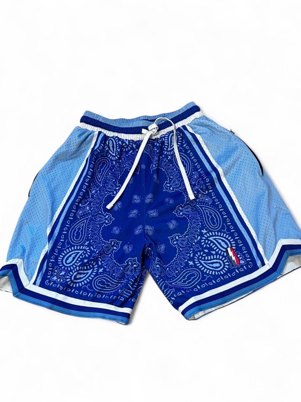 Trillest Collect Select Swingman Shorts Nipsey Blue Sz SMALL Laker Powder Blues - Picture 4 of 4